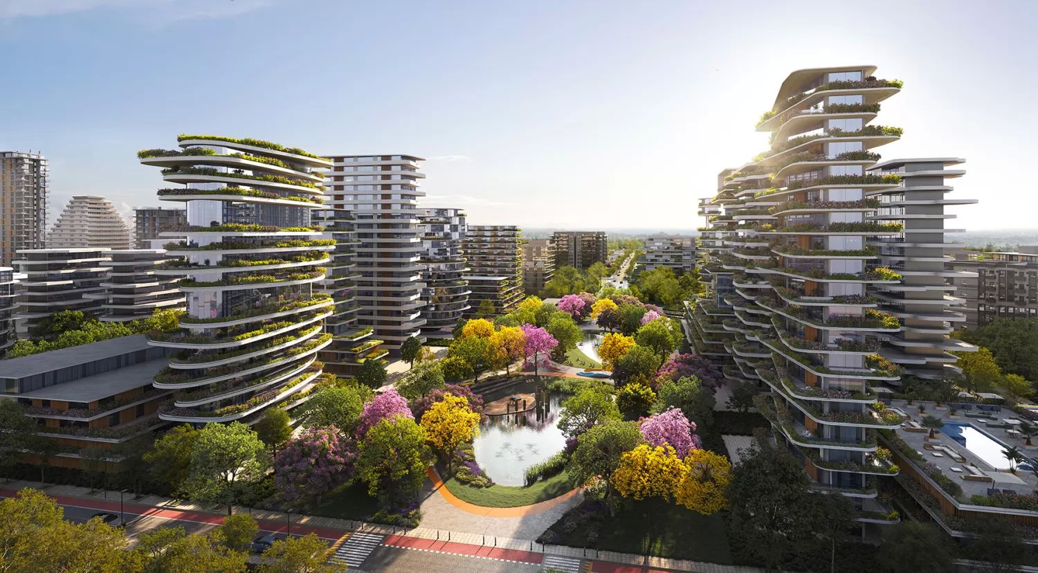 Vivapark Porto Belo - vista aérea do bairro-parque