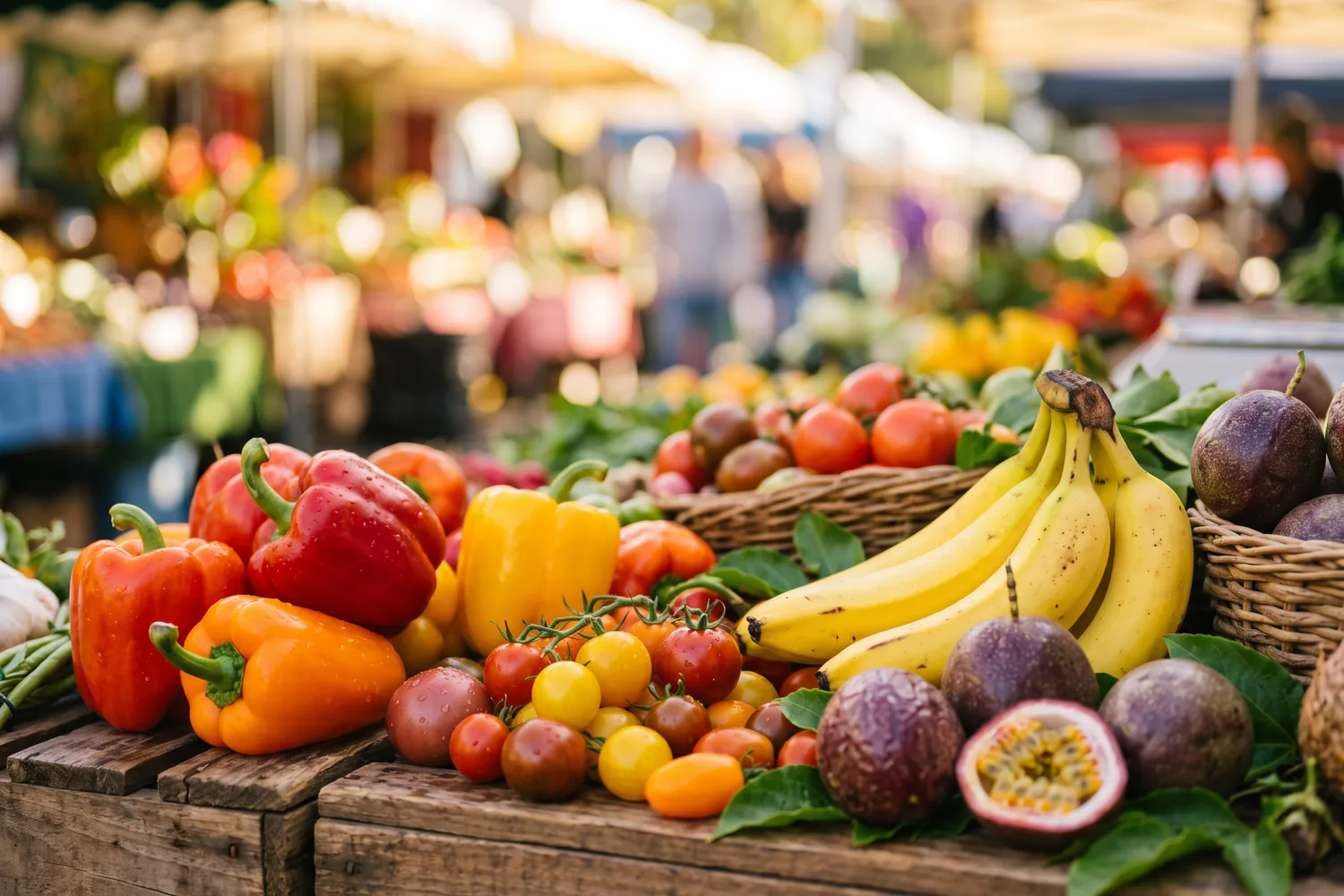 Frutas e verduras orgânicas, imagem ilustrativa