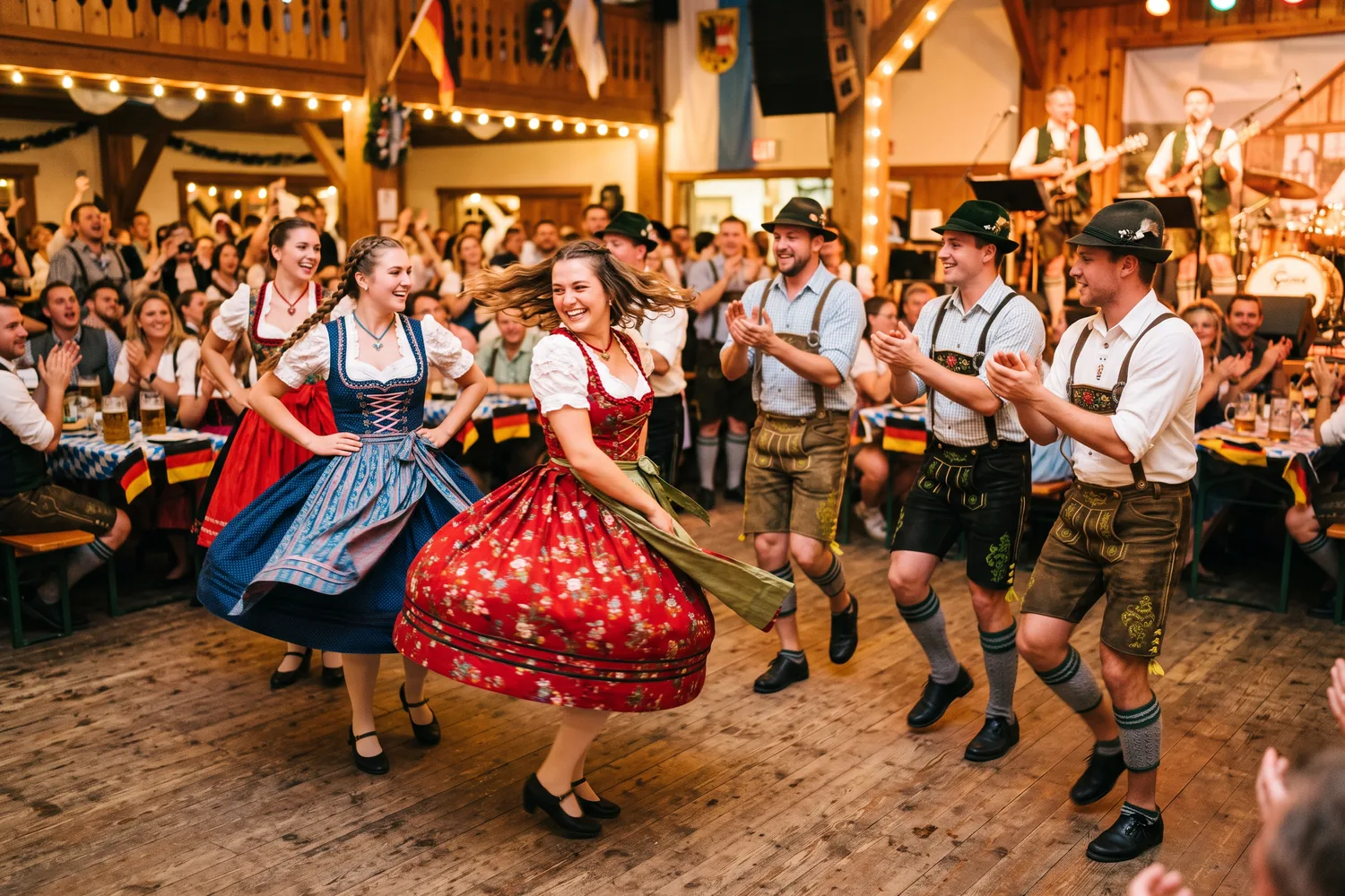 Dança germânica tradicional, imagem ilustrativa